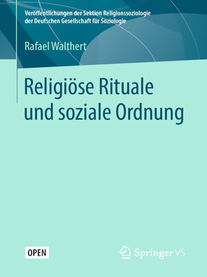 cover image of Religiöse Rituale und soziale Ordnung